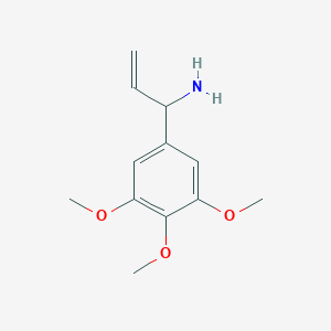 1-(3,4,5-Trimethoxyphenyl)prop-2-enylamine