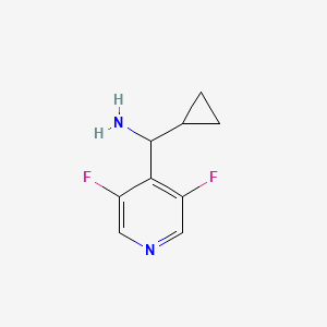 Cyclopropyl(3,5-difluoropyridin-4-YL)methanamine2hcl