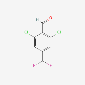 2,6-Dichloro-4-(difluoromethyl)benzaldehyde