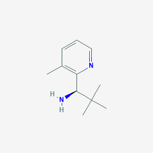 (1R)-2,2-Dimethyl-1-(3-methyl(2-pyridyl))propylamine