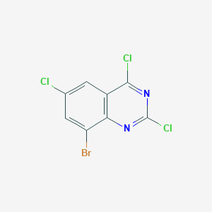 8-Bromo-2,4,6-trichloroquinazoline