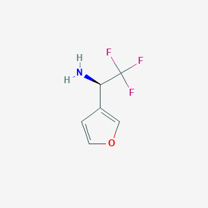 (1R)-2,2,2-Trifluoro-1-(3-furyl)ethylamine