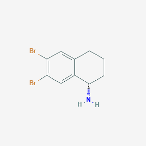 (S)-6,7-Dibromo-1,2,3,4-tetrahydronaphthalen-1-amine