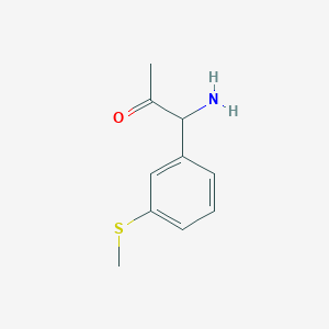 1-Amino-1-(3-methylthiophenyl)acetone