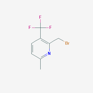 2-(Bromomethyl)-6-methyl-3-(trifluoromethyl)pyridine