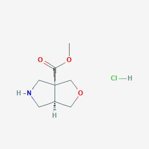 cis-Methylhexahydro-1H-furo[3,4-C]pyrrole-3A-carboxylatehcl