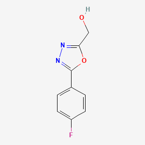 1,3,4-Oxadiazole-2-methanol, 5-(4-fluorophenyl)-