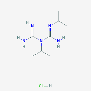 N-(Propan-2-yl)-1-[N'-(propan-2-yl)carbamimidamido]methanimidamidehydrochloride