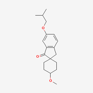 6'-Isobutoxy-4-methoxyspiro[cyclohexane-1,2'-inden]-1'(3'H)-one