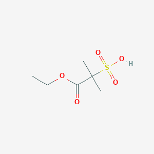 Ethyl2-methyl-2-sulfopropanoate