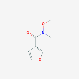 B130563 N-methoxy-N-methylfuran-3-carboxamide CAS No. 148900-66-7