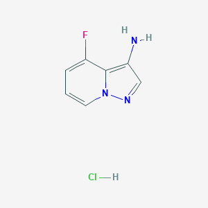 4-Fluoropyrazolo[1,5-A]pyridin-3-amine hcl