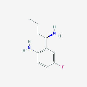 (R)-2-(1-Aminobutyl)-4-fluoroaniline2hcl