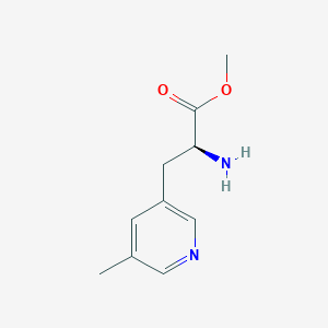 Methyl(S)-2-amino-3-(5-methylpyridin-3-YL)propanoate2hcl