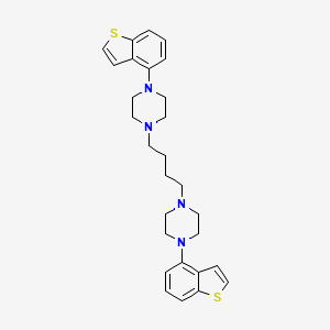 molecular formula C28H34N4S2 B13056552 Brexpiprazole impurity 11 