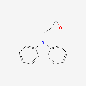 molecular formula C15H13NO B1305662 9-(oxiran-2-ylmethyl)-9H-carbazole CAS No. 52131-82-5