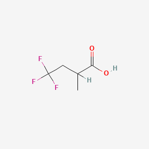molecular formula C5H7F3O2 B1305666 2-Methyl-4,4,4-trifluorobutyric acid CAS No. 99783-23-0