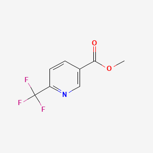 molecular formula C8H6F3NO2 B1305682 Methyl 6-(trifluoromethyl)nicotinate CAS No. 221313-10-6