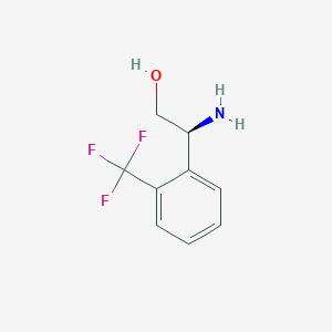 (S)-2-Amino-2-(2-(trifluoromethyl)phenyl)ethan-1-OL