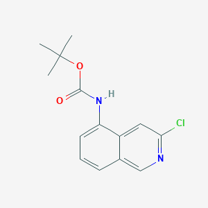 Tert-butyl (3-chloroisoquinolin-5-YL)carbamate