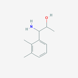 1-Amino-1-(2,3-dimethylphenyl)propan-2-OL