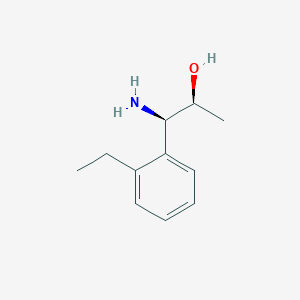 (1R,2S)-1-Amino-1-(2-ethylphenyl)propan-2-OL