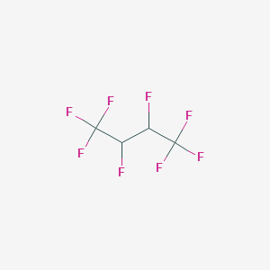 molecular formula C4H2F8 B1305689 1,1,1,2,3,4,4,4-八氟丁烷 CAS No. 75995-72-1