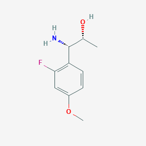 (1S,2R)-1-Amino-1-(2-fluoro-4-methoxyphenyl)propan-2-OL