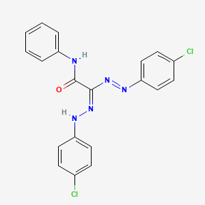 1-[(E,Z)-N'-[(4-chlorophenyl)amino]-N-[(4-chlorophenyl)imino]carbamimidoyl]-N-phenylformamide