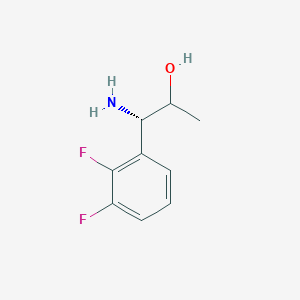 (1S)-1-Amino-1-(2,3-difluorophenyl)propan-2-OL