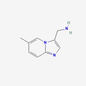 (6-Methylimidazo[1,2-a]pyridin-3-yl)methanamine