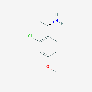 (S)-1-(2-Chloro-4-methoxyphenyl)ethan-1-amine