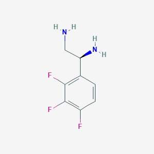 (1S)-1-(2,3,4-Trifluorophenyl)ethane-1,2-diamine