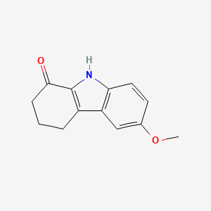 B1305756 6-methoxy-2,3,4,9-tetrahydro-1H-carbazol-1-one CAS No. 3449-49-8