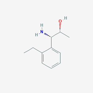 (1S,2R)-1-Amino-1-(2-ethylphenyl)propan-2-OL