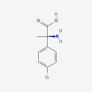 (2R)-2-amino-2-(4-bromophenyl)propanoic acid