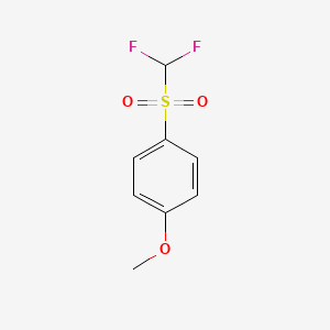 1-Difluoromethanesulfonyl-4-methoxybenzene