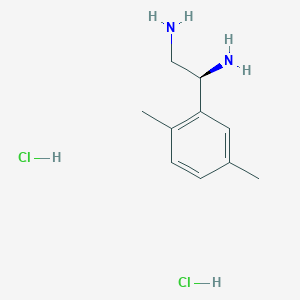 (1S)-1-(2,5-Dimethylphenyl)ethane-1,2-diamine 2hcl