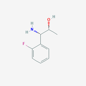 (1S,2R)-1-Amino-1-(2-fluorophenyl)propan-2-OL