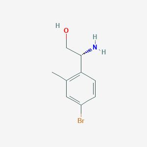 (R)-2-Amino-2-(4-bromo-2-methylphenyl)ethan-1-OL