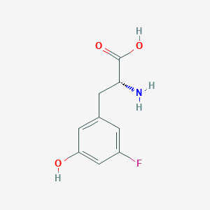 (R)-2-Amino-3-(3-fluoro-5-hydroxyphenyl)propanoicacidhcl