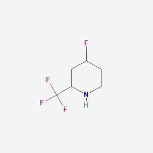 4-Fluoro-2-(trifluoromethyl)piperidine