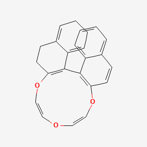 12,15,18-Trioxapentacyclo[17.8.0.02,11.03,8.022,27]heptacosa-1(19),2(11),3,5,7,9,13,16,22,26-decaene