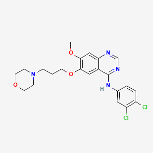 N-(3,4-Dichlorophenyl)-7-methoxy-6-(3-morpholinopropoxy)quinazolin-4-amine