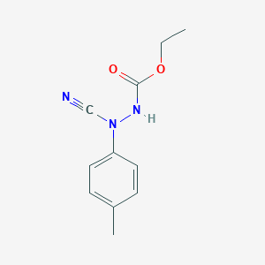 ethyl N-(N-cyano-4-methylanilino)carbamate