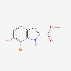 Methyl7-bromo-6-fluoro-1H-indole-2-carboxylate