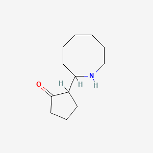 2-(Azocan-2-yl)cyclopentan-1-one