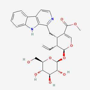 molecular formula C27H30N2O9 B13058280 Lyaloside CAS No. 56021-85-3