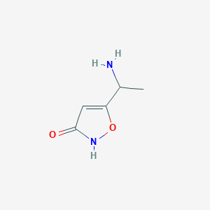 5-(1-Aminoethyl)isoxazol-3-OL