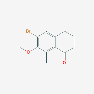 6-Bromo-7-methoxy-8-methyl-3,4-dihydronaphthalen-1(2h)-one